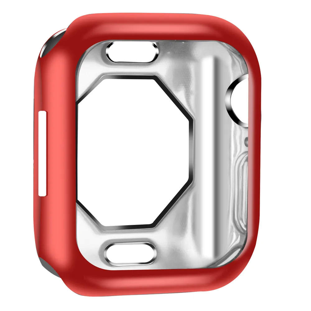 Ультратонкий Мягкий тонкий чехол для часов Apple Watch серии 5 4 44 мм 40 всесторонний