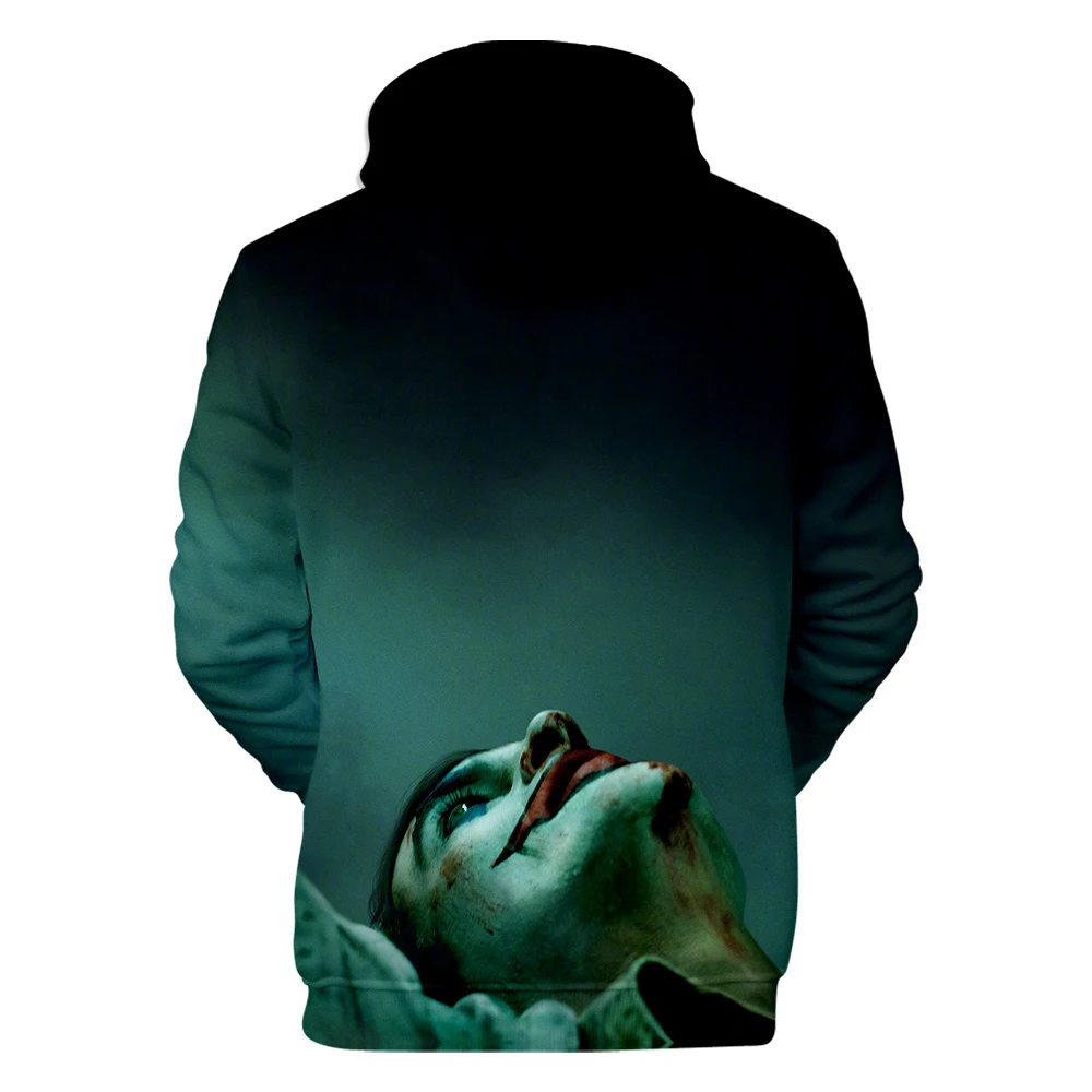 Толстовка с капюшоном HAHA Joker 3D Повседневная Уличная одежда в стиле Харадзюку 2019 |