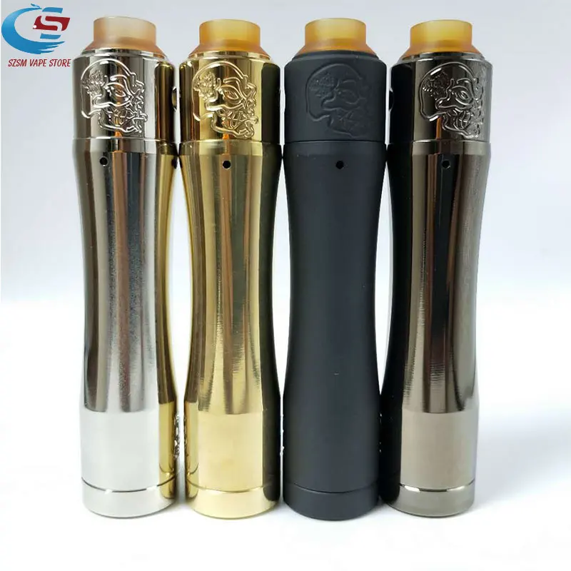 Swerve mod с черепом rda мех kit электронная сигарета латунь 28 мм диаметр испаритель