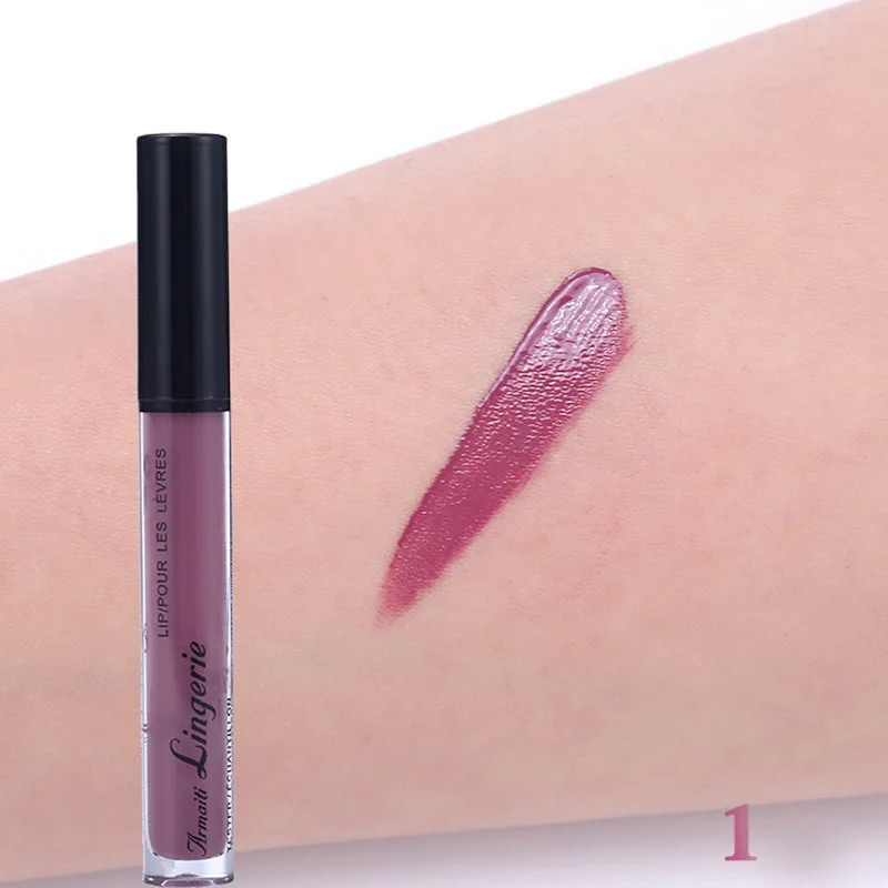 Новая брендовая матовая помада для макияжа жидкая коричневого и телесного цвета