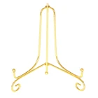 Домашняя китайская Подставка-витрина, фоторамка, дисплей, мольберт, золотой, 6 дюймов