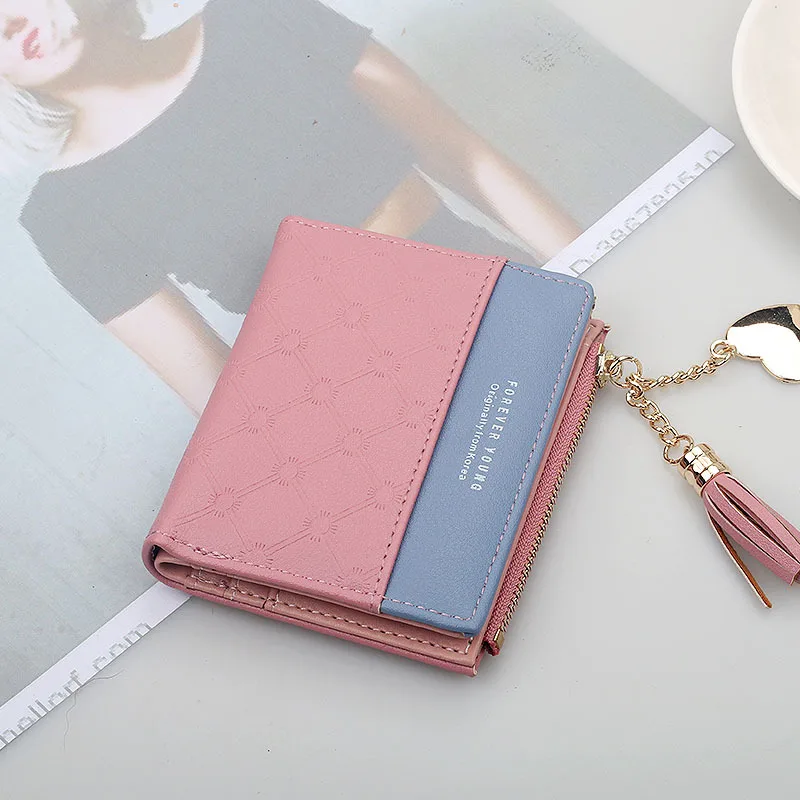 2019 дизайнерский женский кошелек на молнии кожаный короткий роскошный бренд