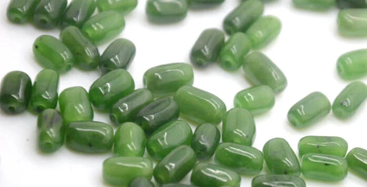 Natural Hetian Jade Seed Material Bulk Beads DIY Jewelry Accessories Necklace Bracelet Hanging Line Jasper | Украшения и