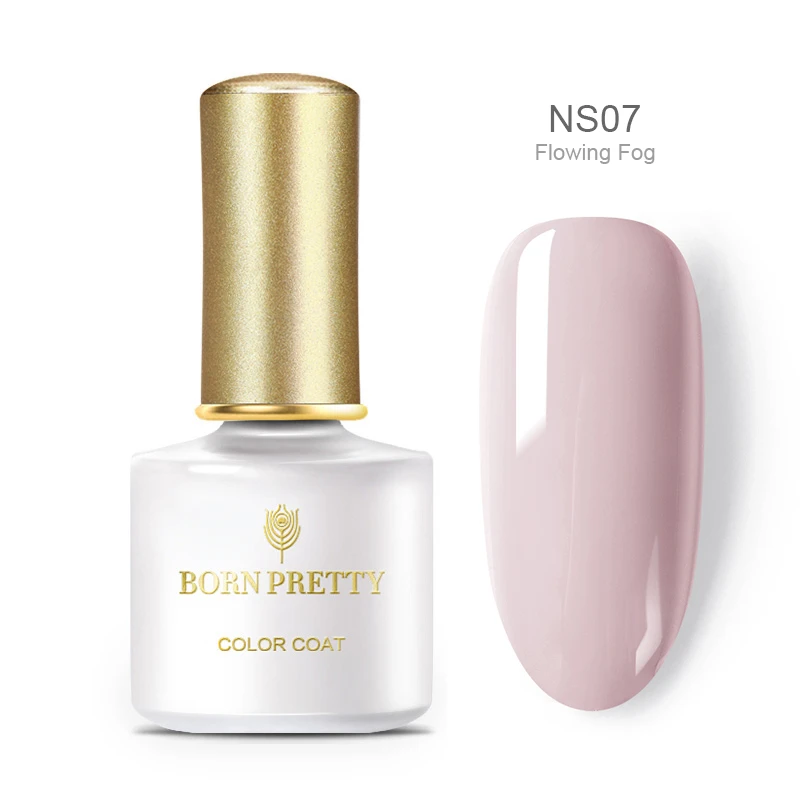 BP-NS07 BORN PRETTY Pink Серия чистый цветной гель для ногтей лак 6 мл замачиваемый дизайн ногтей УФ светодиодный Гель-лак для маникюра дизайн - Цвет: BP-NS07
