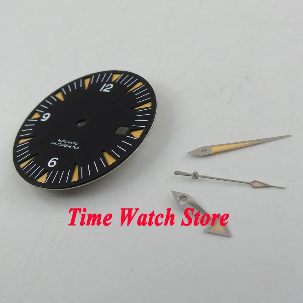 Циферблат и стрелки для часов ETA 2824 2836 Miyota 8215 821A 8205 ST 1612 31 мм|watch dial|2824 dialeta hands |