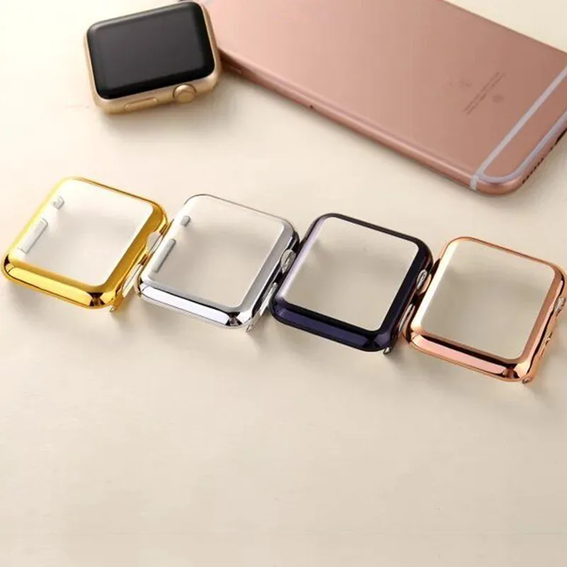 Защитный чехол для Apple Watch 42 мм 38 мм iwatch Series 3 2 1, защитный чехол с покрытием