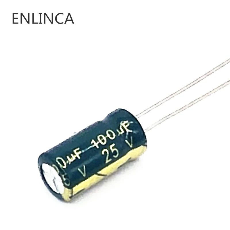 Высокочастотный алюминиевый электролитический конденсатор с низким