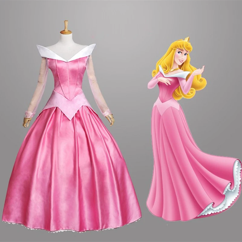 Гримма сказки Спящая красавица платье принцессы на шнуровке винтажные тонкие