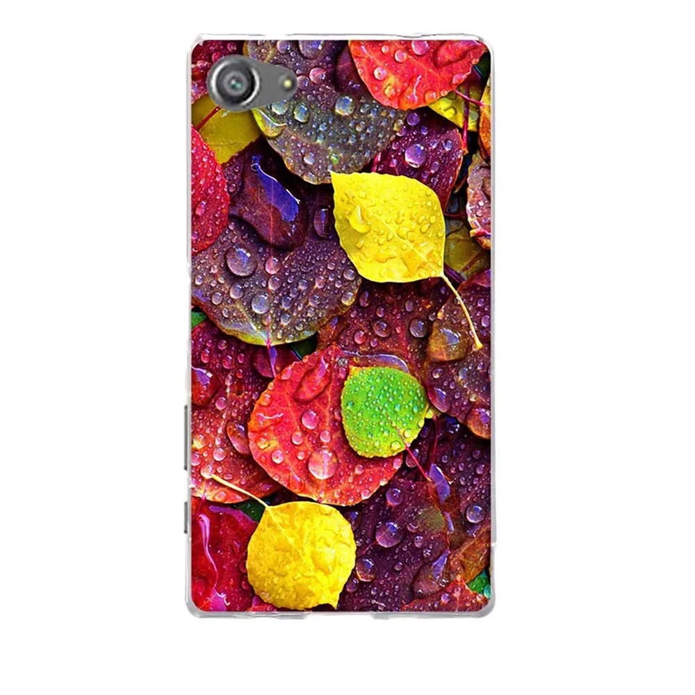 14 Чехол для sony Xperia Z5 Compact, силиконовый мягкий ТПУ чехол для sony Xperia Z5 Compact Mini, чехол для телефона, Funda Coque Capa - Цвет: 14