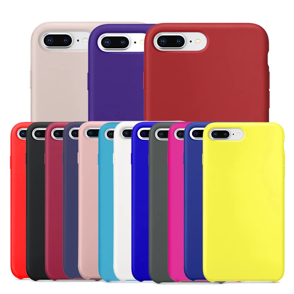 Proelio для Iphone 7 чехол силиконовый iPhone Plus X 8 плюс Чехол Apple 6 6s коробочный |