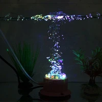 ac 100 240v 12 led air bubble stone lamp submersible lights air stone aquarium decoration fish tank light decor