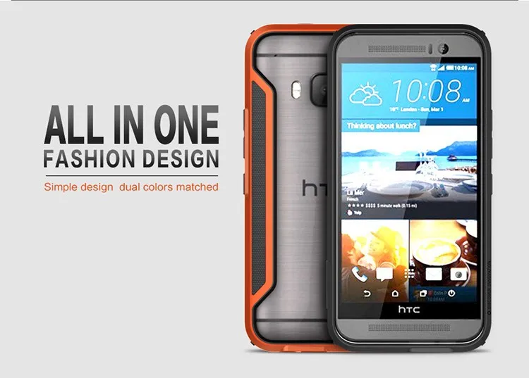 Чехол Nillkin Armor-Border Series чехол для телефона для htc One M9 бампер чехол Роскошный стиль ультра-тонкий+ розничная посылка