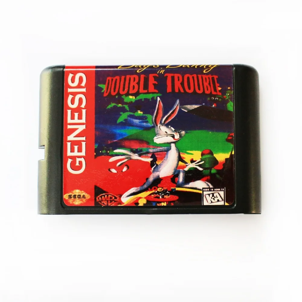 

Игровая карта Bugs Bunny, 16 бит, MD, для Sega, Mega Drive, для SEGA, Genesis
