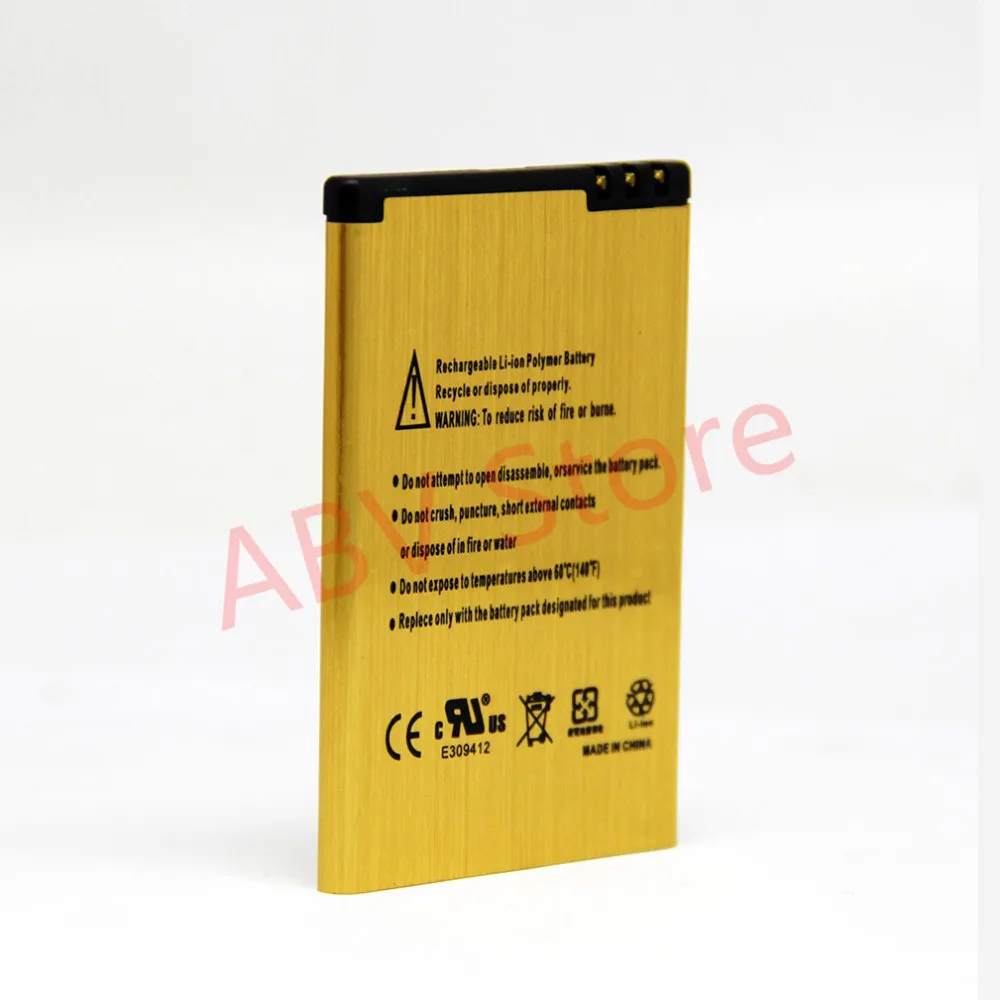 Акумуляторная батарея BP-4L Золотой Батарея для NOKIA E61i E63 E90 E95 E71 6650F N97 N810 E72 BP4L |