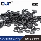 10 шт.лот фторрезиновое кольцо FKM уплотнительное кольцо cs3.55 мм ID891011121314151617181920 мм уплотнительное кольцо, прокладка уплотнительное кольцо для масла