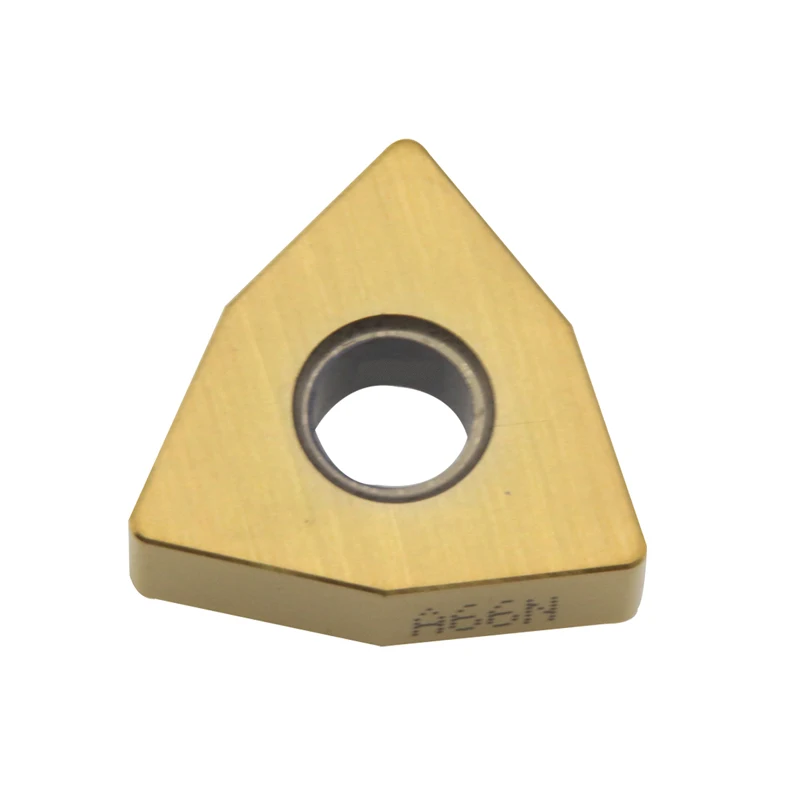 

10Pcs Carbide Insert Original WNGA080408 A66N Hard Materials Processing Inserts Turning Tools Lathe Inserts