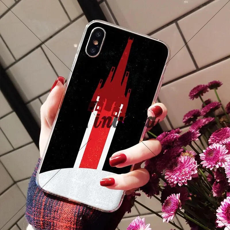 Yinuoda N7 Mass Effect Custom Photo мягкий чехол для телефона iPhone X XS MAX 6 6S 7 7plus 8 8Plus 5 5S XR | Мобильные
