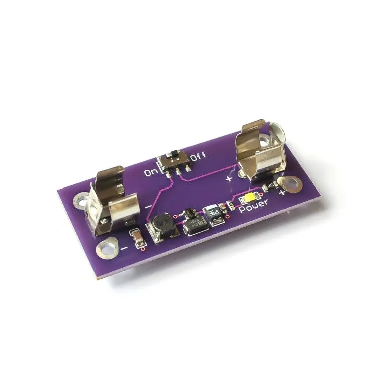 5 шт./партия LilyPad модуль питания AAA батарея Шаг до В конвертер для Arduino|battery pack