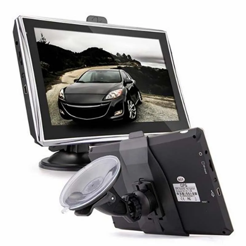 Автомобильный GPS навигатор с 5 тачскринами FM/4 ГБ/DDR128M карта для