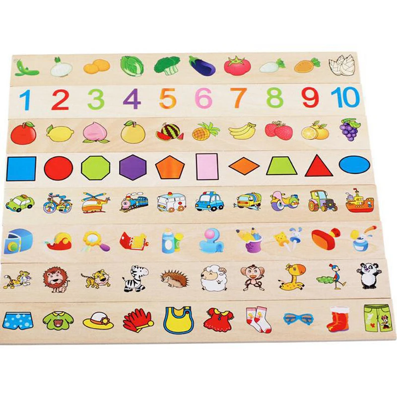 Бесплатная доставка коробка для классификации знаний по методике Монтессори