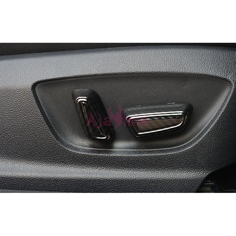 Интерьер из углеродного волокна Цвет сиденья Кнопка регулировки панель накладка