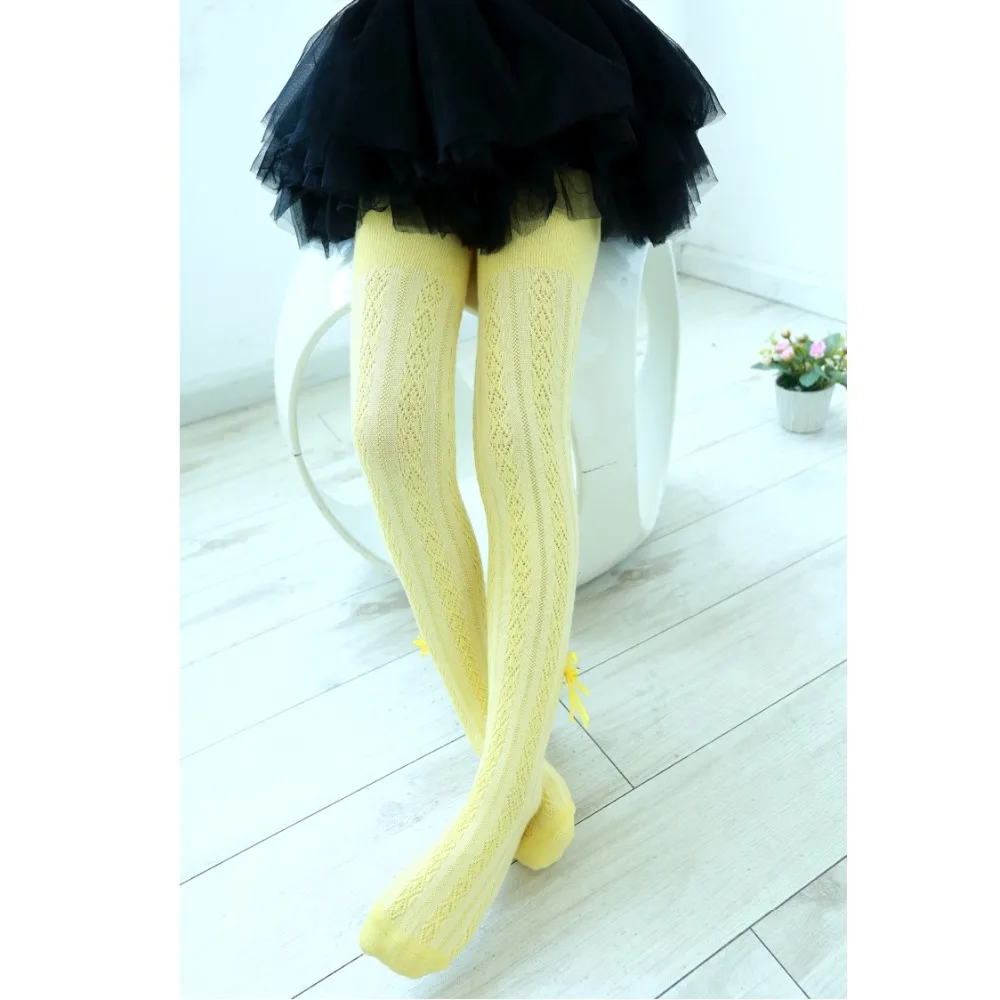 Колготки детские хлопковые эластичные на возраст 0 4 года 7 цветов|girls stockings|child