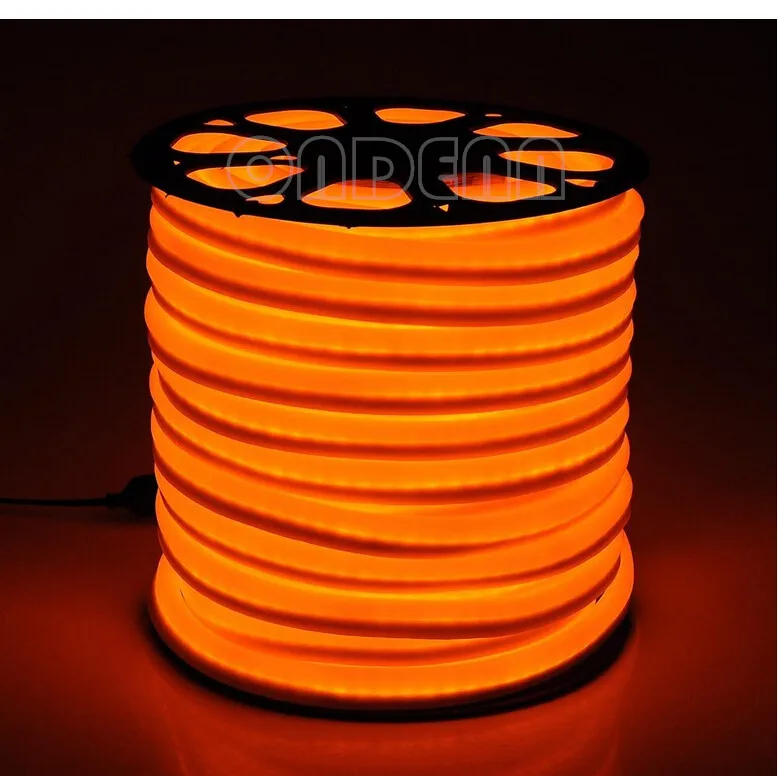 Светодиодная лента 20 м в рулоне 2 провода 80 светодиодов 220 В переменного тока