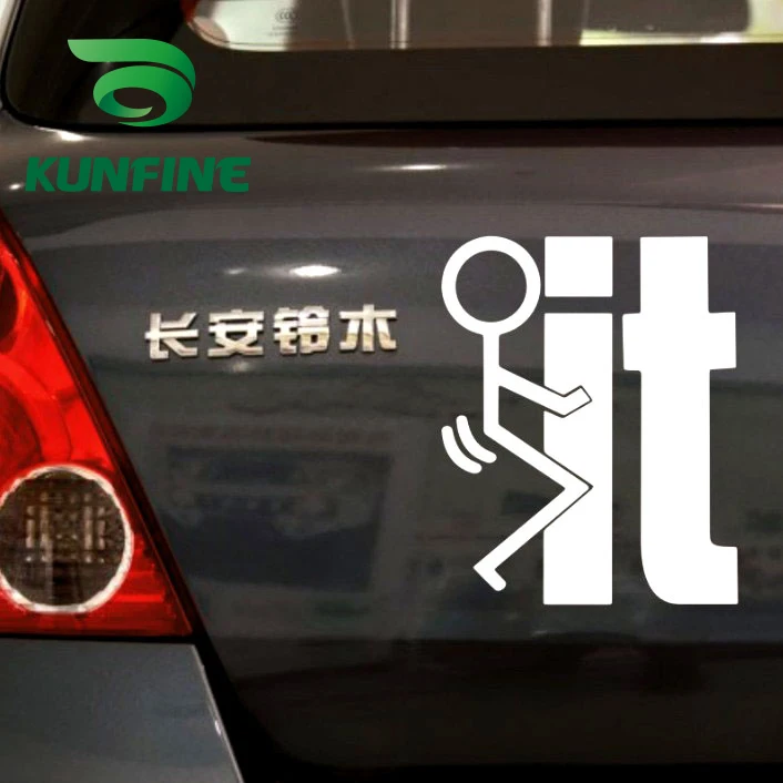 KUNFINE наклейка для стайлинга автомобиля забавная JDM Виниловая декоративная пленка