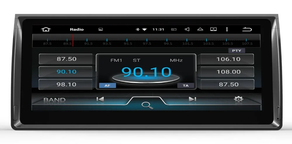 10 25 ''Android 8 0 7 1 автомобильный DVD GPS плеер Восьмиядерный для BMW 5 серии E39 E53 M5 carplay 4