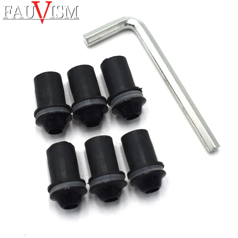 Универсальный 5 мм ветровое стекло болты винт комплект для Honda Suzuki йамах |