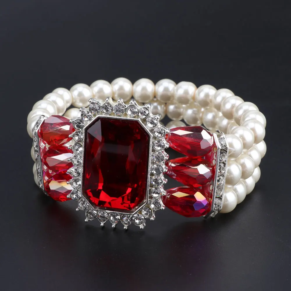 Бренд Реплика индийские жемчужные ювелирные изделия Schmuck набор Дубай подарок свадебный набор ожерелье браслет серьги без минимального заказа