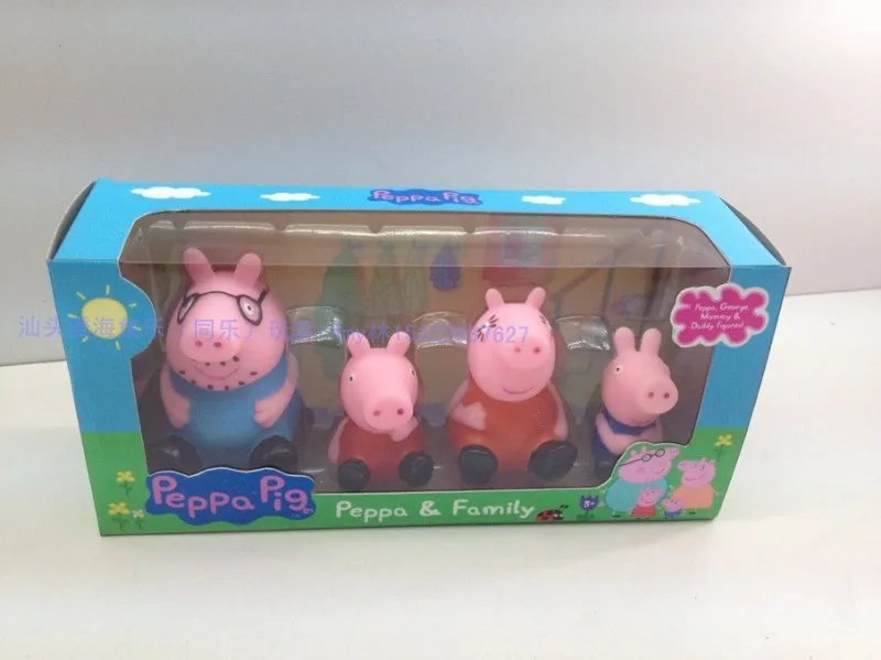 peppa pig family dolls for children toys classic Environmental protecting soft plastic toy gift | Игрушки и хобби