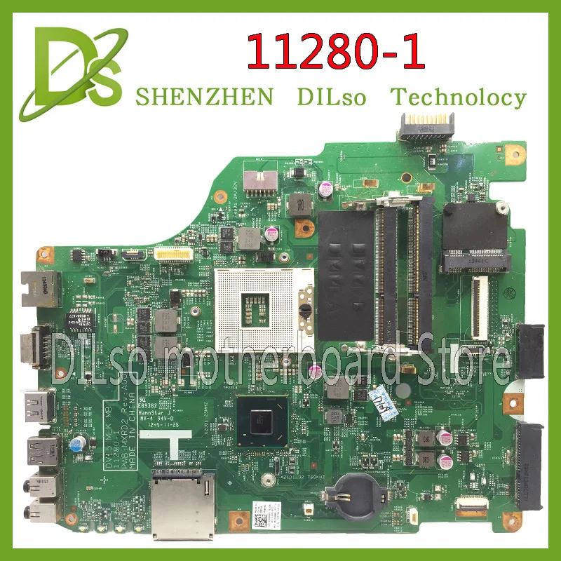 KEFU 11280-1 для dell 3520 DV15 MLK MB 11280-1 PWB: MXRD2 REV: A00 материнская плата для ноутбука dell INSPIRON 3520 HM75 тест