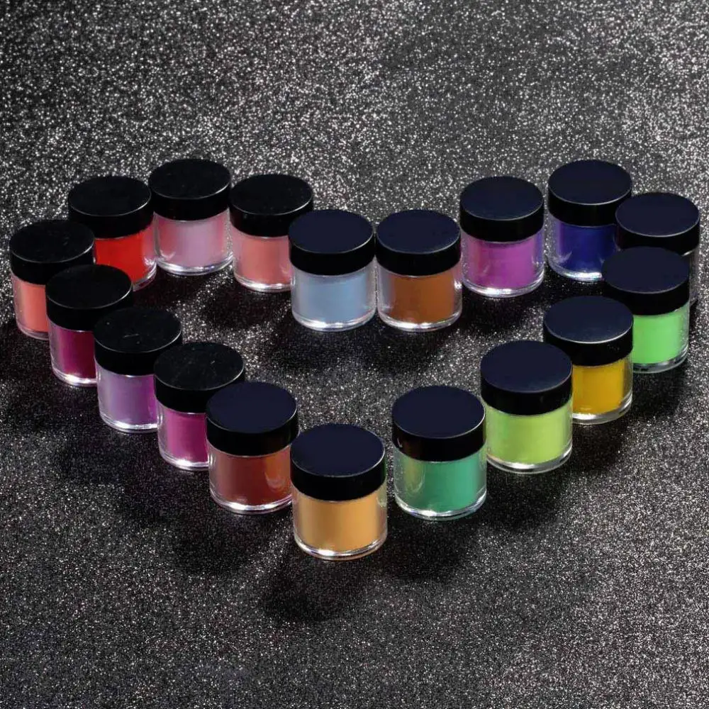 Дизайн ногтей Tool Kit акриловые блеск Косметическая пудра Builder УФ набор красоты