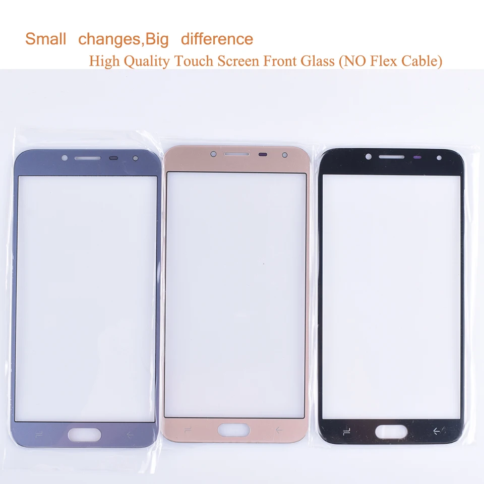 10 шт./лот для samsung Galaxy J4 J400 SM-J400F J400F/DS J400G/DS J400G сенсорный экран Переднее внешнее стекло сенсорный экран Объектив