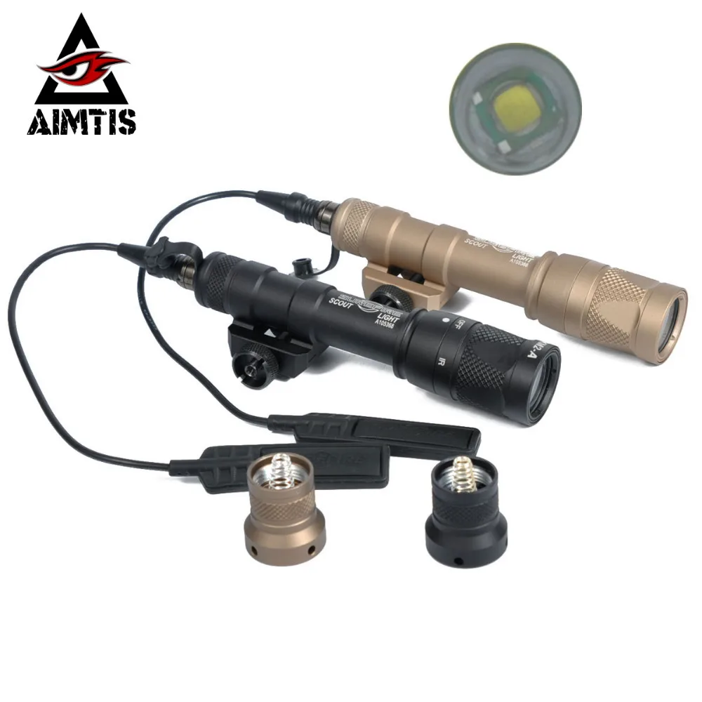 AIMTIS M600 серии M600V светильник разведчик для охоты стробоскоп вспышка пистолет