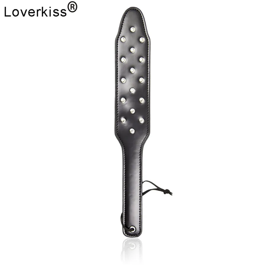 Loverkiss толстые Pu порка весло секс взрослые игры наказать попу эротический флоггер