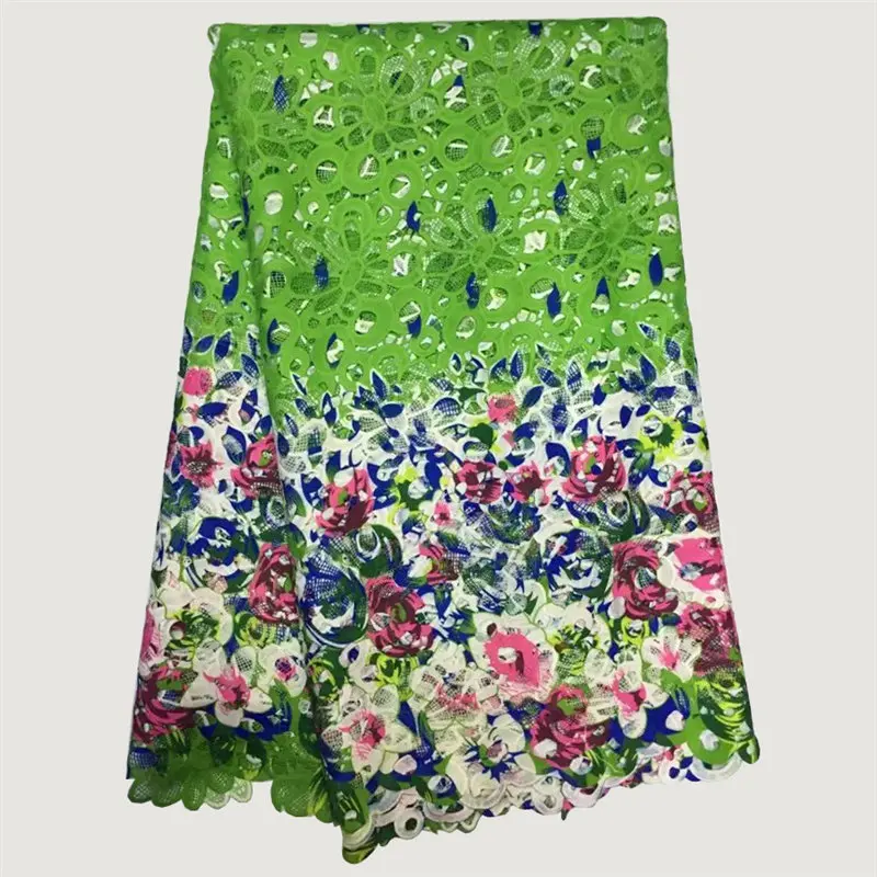 Новейшее Африканское кружево высокое качество гипюровое Африканский шнур