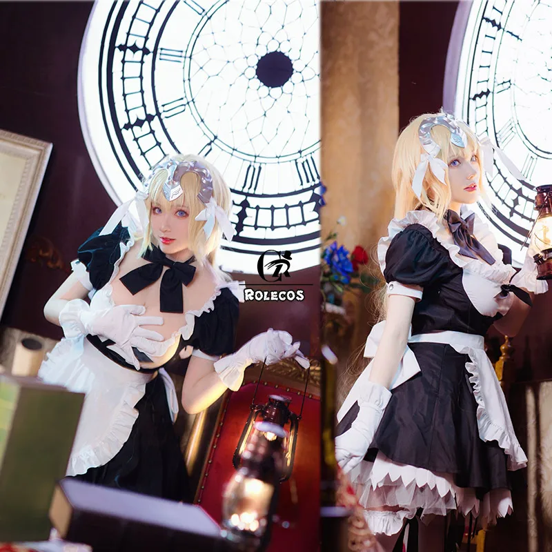 ROLECOS FGO Косплэй костюм Жанна д 'Арк сексуальное платье Жанны д' Арк Для женщин