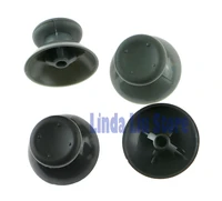 grey black game rubber thumbstick button joystick cap for xbox 360 controller 100pcslot