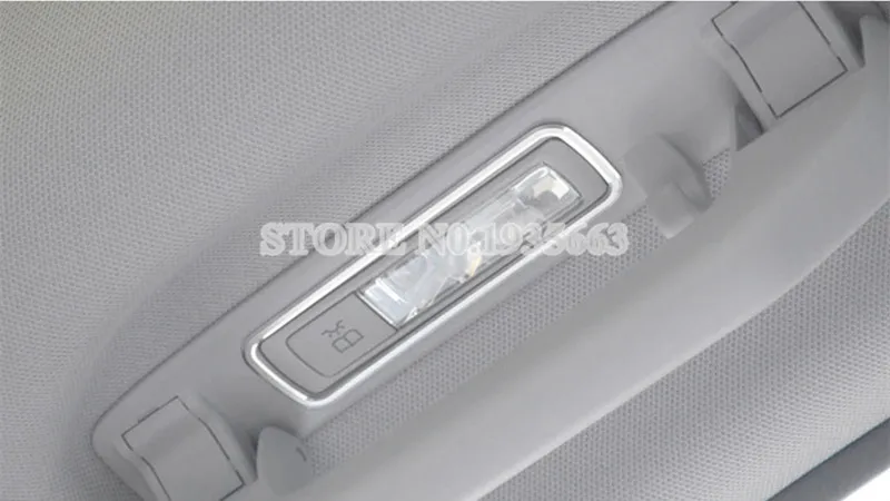 Для Mercedes Benz C Class W205 внутренняя сзади настольная светильник накладка 2014 2021 2 шт.