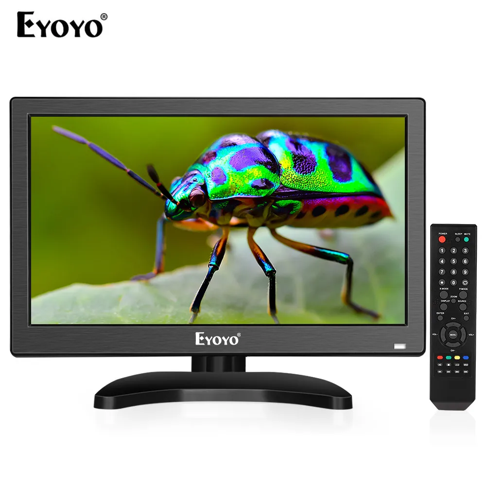 Eyoyo 12 дюймов 1920x1080 ips ЖК-Экран Дисплей HDMI ТВ монитор портативный кухонный