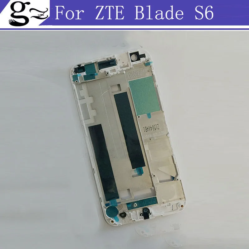 Оригинальный оригинальный корпус передней панели для ZTE Blade S6 5 дюймов средняя