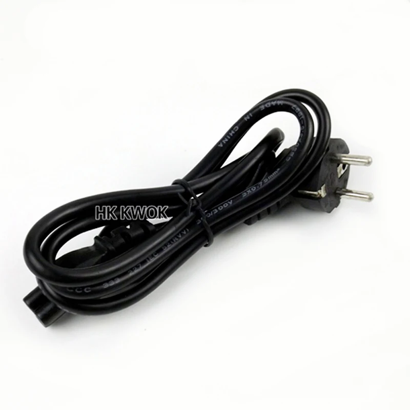 1 2 м ЕС контактный разъем для шнура питания 3 зубец ноутбук кабель переменного