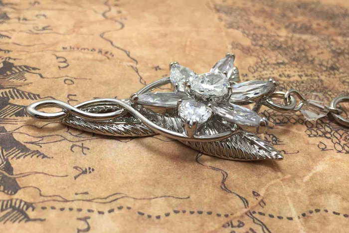 Ожерелье с подвеской "Властелин лотра" Arwen Evenstar Хоббита, модное женское ожерелье принцессы, подарок веера, высокое качество
