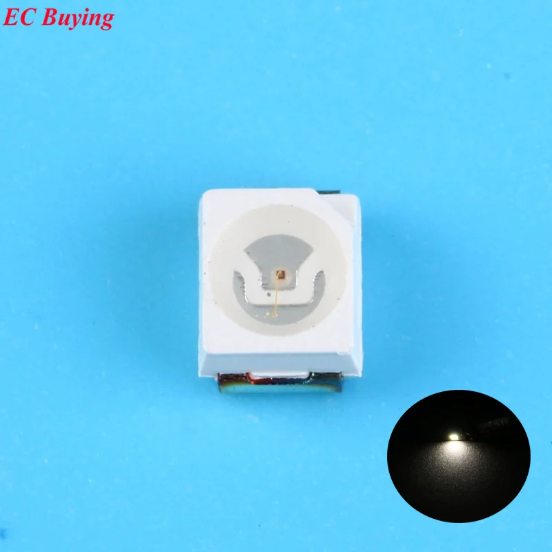 20 шт. Сверхъяркие светодиодные лампы 3528 SMD с поверхностным монтажом мА|3528 led