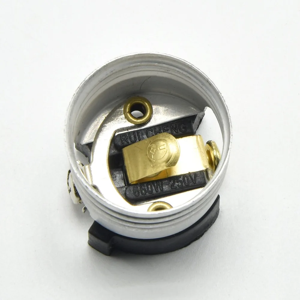 Винтажная лампа Эдисона E27 латунная подставка для лампы в стиле ретро