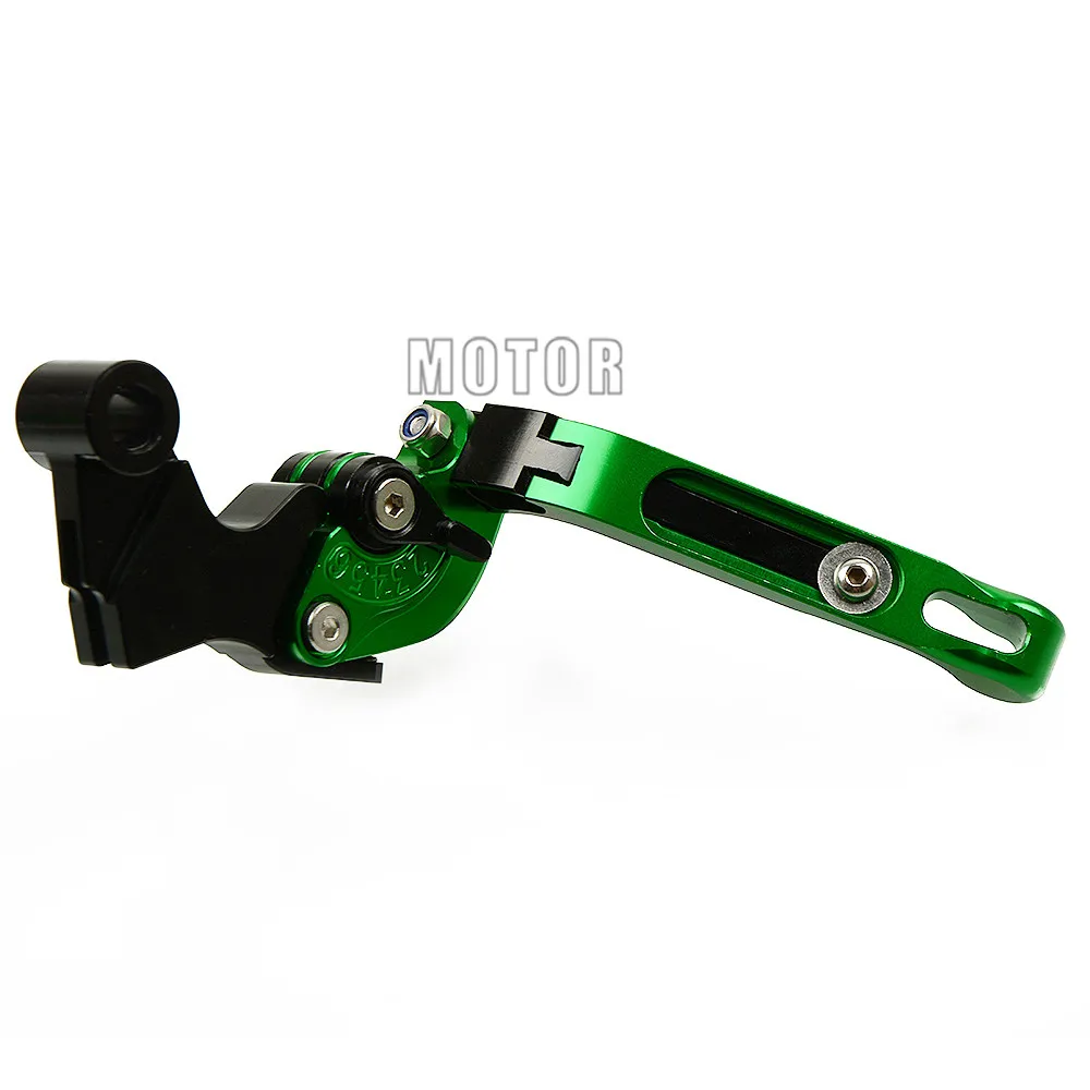 CNC мотоциклетные регулируемые складные рычаги тормозной муфты для Kawasaki ZX636R/ZX6RR