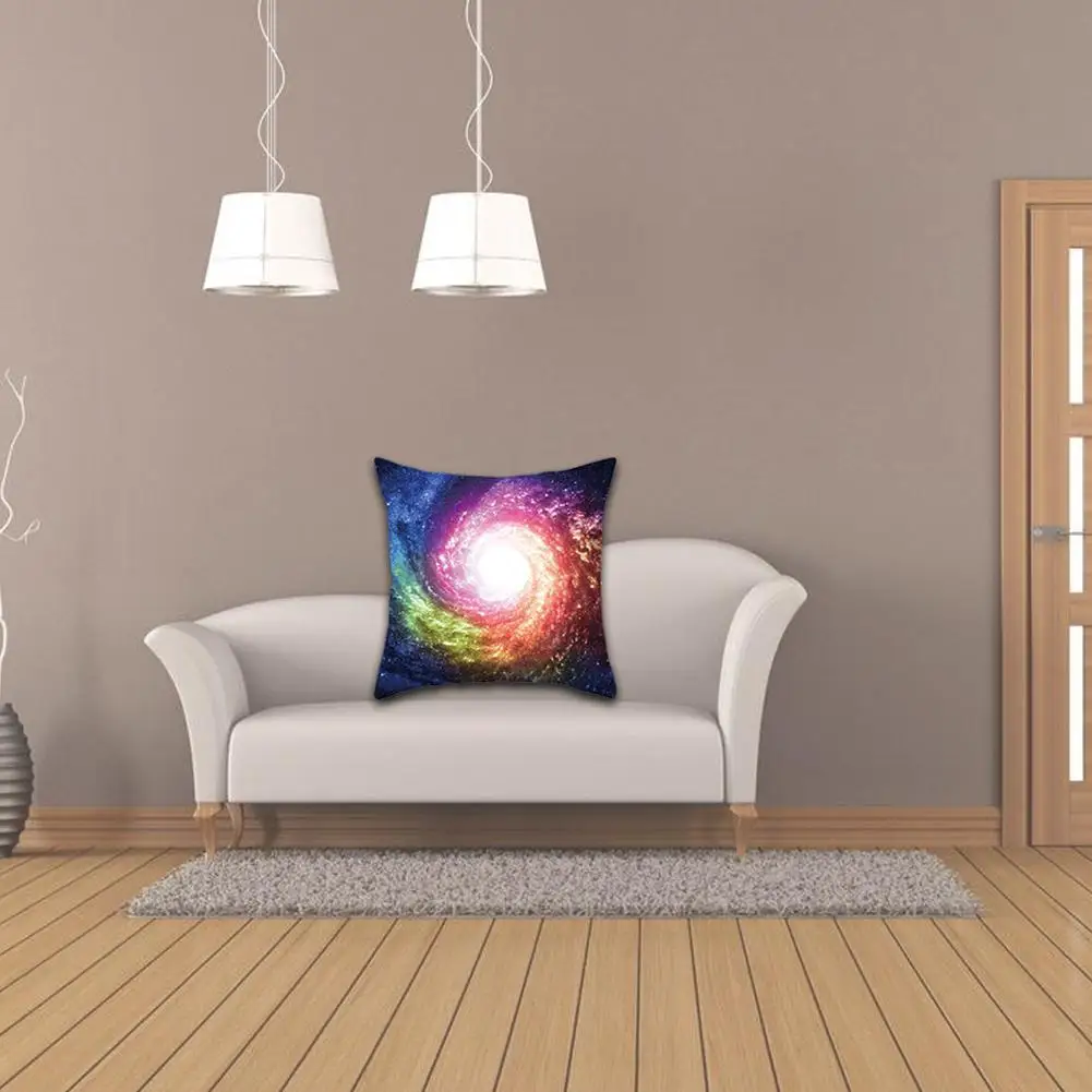 Новая льняная наволочка для дивана Galaxy Planets наволочки подушки космическая