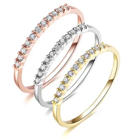 unique moissanite diamond wedding ring real 18k 750 gold wedding band for women 0 12ct moissanite diamond anniversary match band
